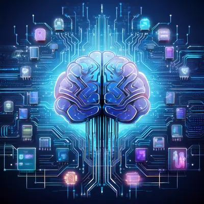 brain microchip ai representation